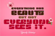 Typically Holidays - Playful Font, a Sans Serif Font by 177Studio (Thumbnail 6 of 8)