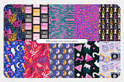 1990s Nostalgic Vector Patterns, a Pattern Graphic by angelainthefields (Thumbnail 7 of 9)