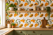 Whimsical Fruit Seamless Pattern Set, a Decorative Illustration by Oleksandra Illustrates (Thumbnail 10 of 10)