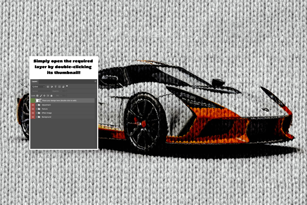 Knitted Wool Photo Effect, a Layer Style Add-On by dokudokunomi (Photo 4 of 5)