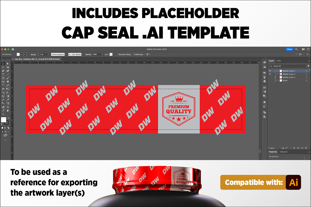 5lb Whey Protein Jar Mockup A1-Pro, a Packaging Mockup by Design Warlord (Photo 8 of 16)