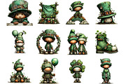 Whimsical St Patricks Day Clipart, an Illustration by Designking (Thumbnail 3 of 5)
