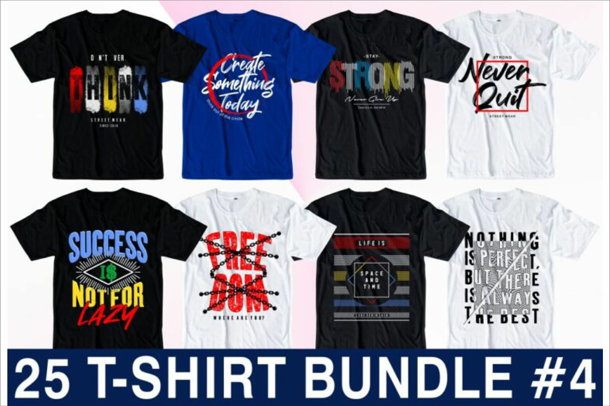 T shirt Design Mega Bundle, an Object Graphic by D2PUTRI (Photo 25 of 37)