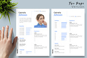 Creative Resume / CV - Gabriella, a Resume Template by Templates Design Co. (Thumbnail 3 of 17)