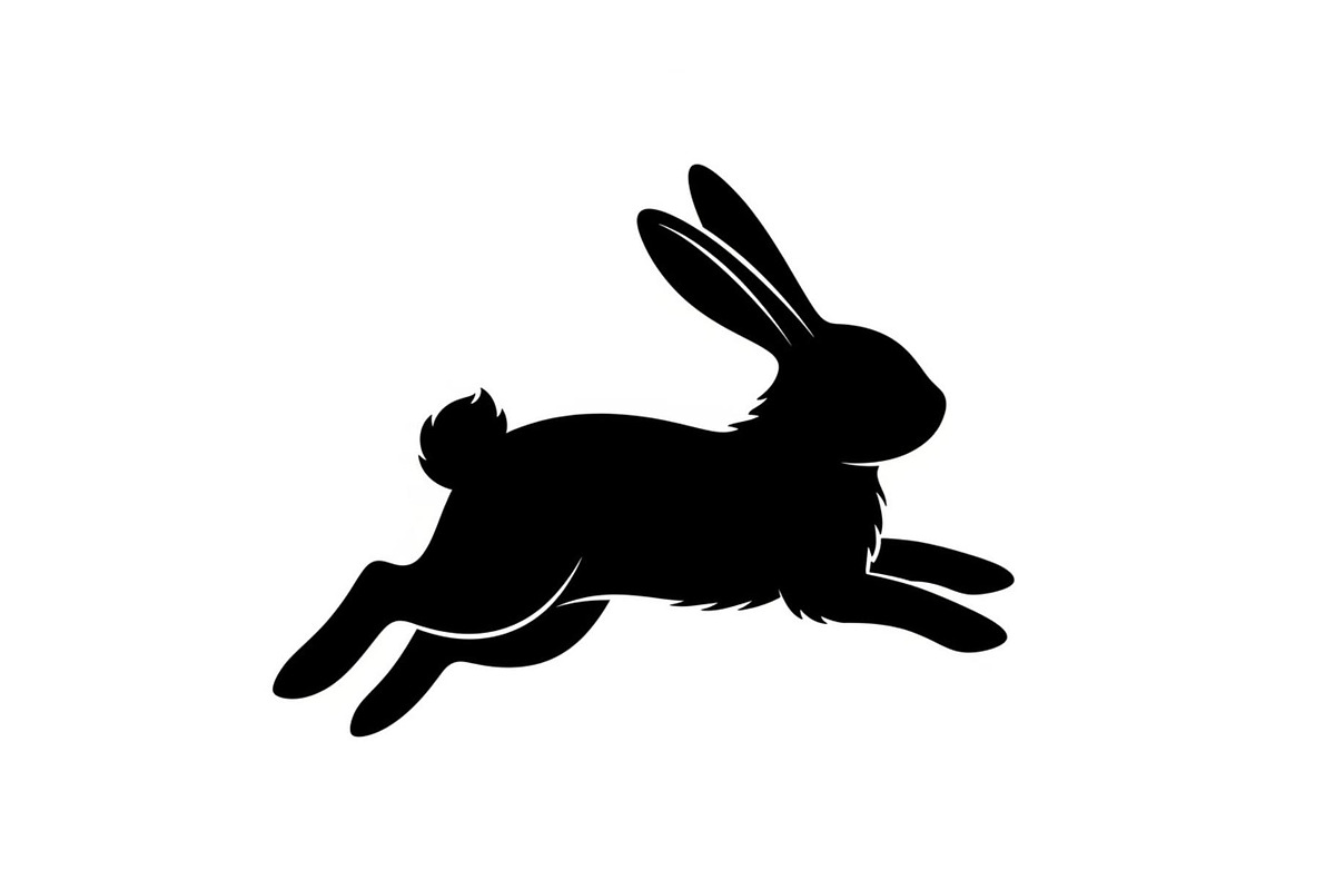 Cute Easter Bunny Silhouette bundle, an Illustration by Artivon (Photo 43 of 51)