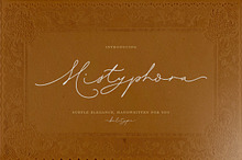 Mistyphora - Handwritten Script