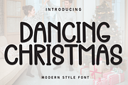 Dancing Christmas | Script Font, a Script Font by Scratchones (Thumbnail 1 of 8)