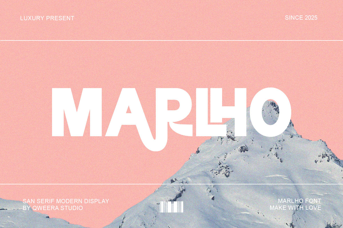 Marlho - Modern Sans Serif, a Sans Serif Font by Qweera Studio (Photo 1 of 12)