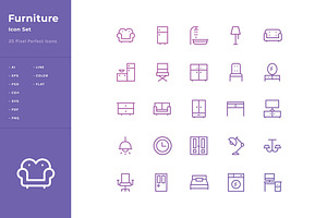 Furniture Icon Set