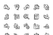 Real Estate Icons, an Outline Icon by Brickclay (Thumbnail 8 of 9)
