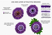 Modern Florals and Wreath Creator, a Brush Add-On by theinkaffair (Thumbnail 8 of 10)
