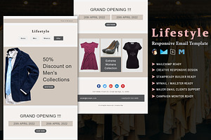 Fashion Life Style Email Template