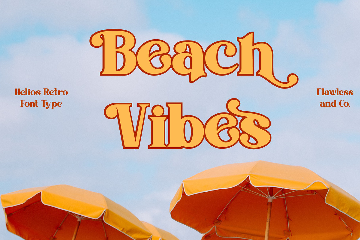 Helios Retro Font, a Serif Font by Flawless And Co (Photo 14 of 16)
