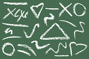 Lipstick / Chalkboard Marks, an Object Graphic by Scribbles & Snippets (Thumbnail 2 of 2)