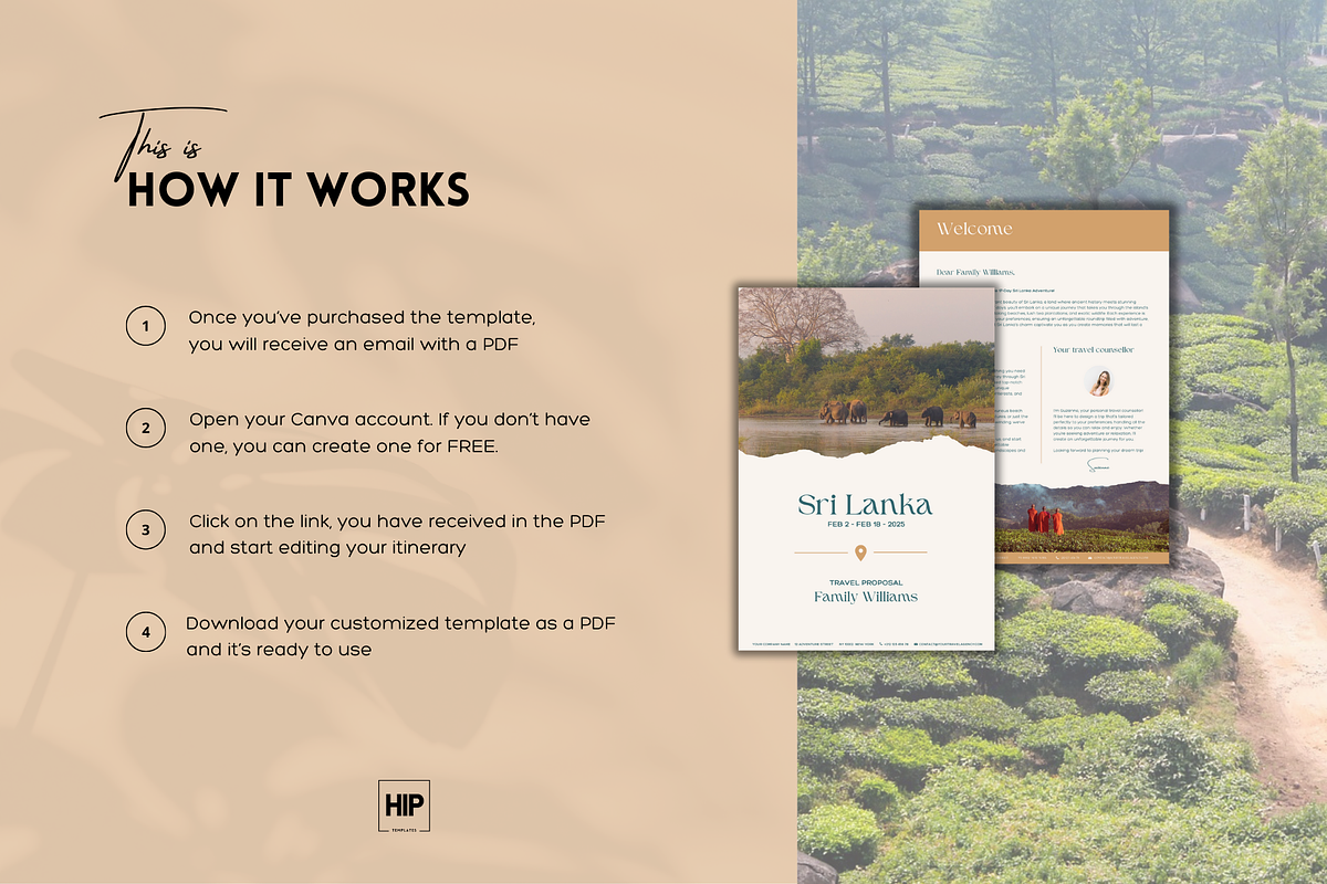 Travel Proposal for Travel Agents, a Templates & Theme by Hip Templates (Photo 8 of 9)