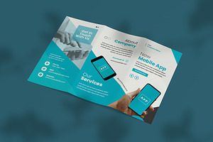 Mobile App - Trifold Brochure