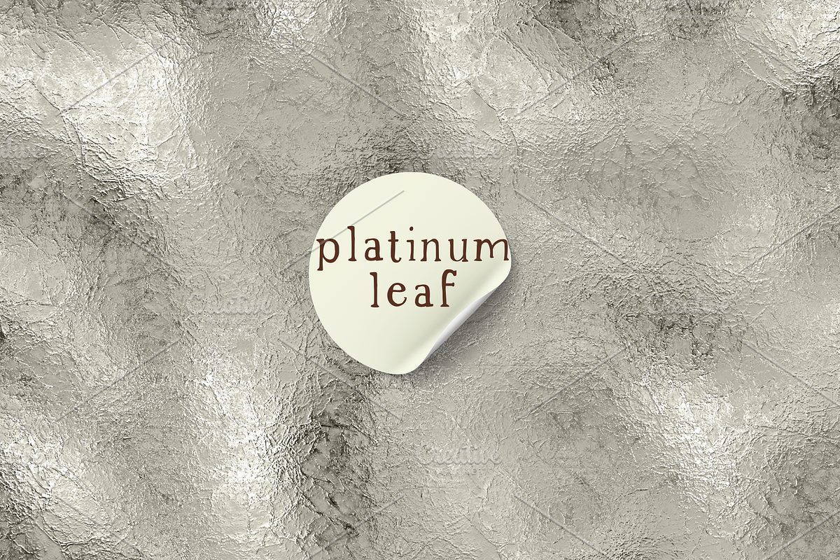 Platinum & Silver Foil Texture, a Texture Graphic by Debby Blooms (Photo 5 of 11)