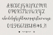 Love font, a Script Font by JuliaKJ (Thumbnail 3 of 5)