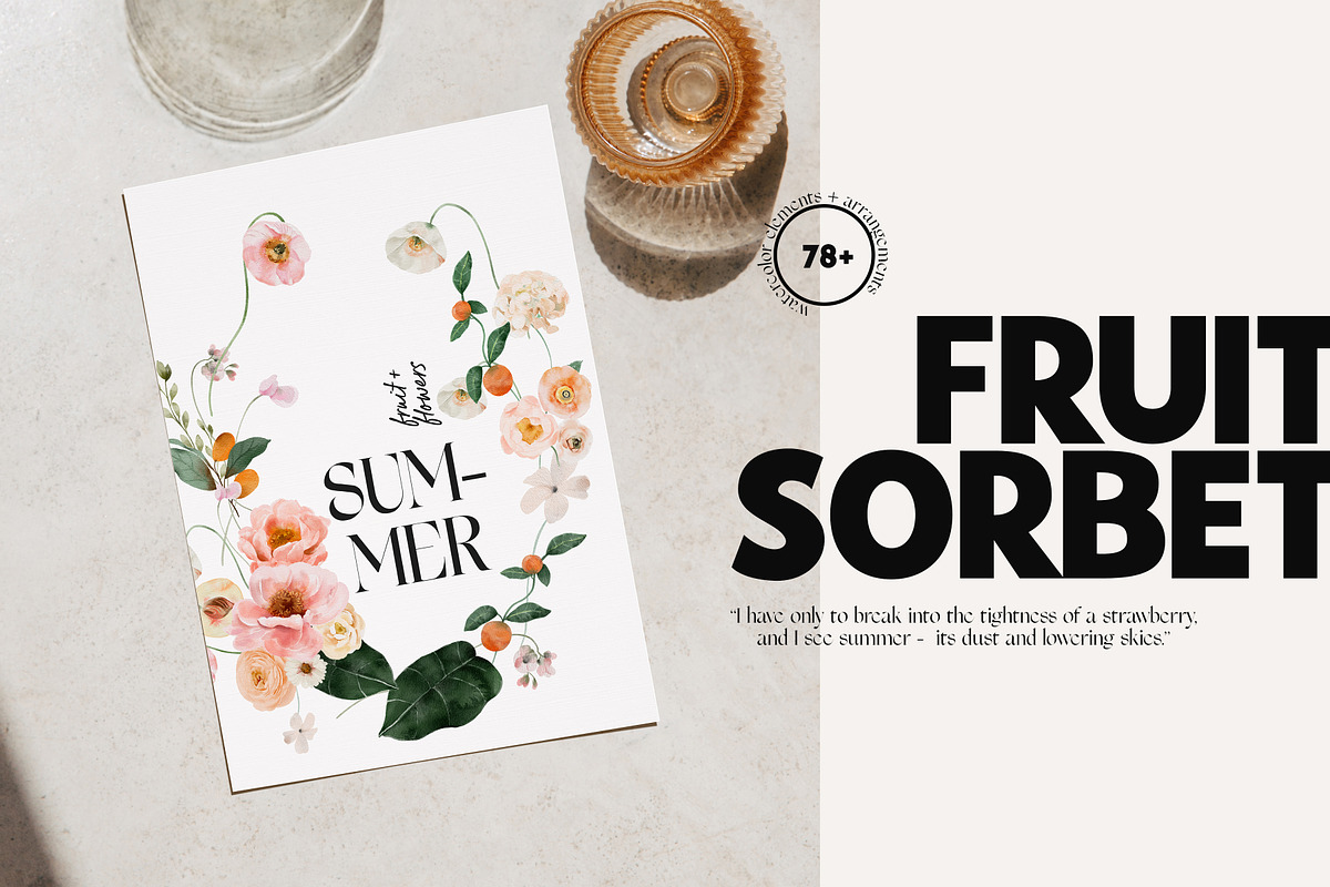 FRUIT SORBET - Summer Set, an Illustration by Isabelle Salem (Photo 2 of 11)