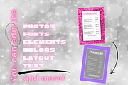 Glam Girl Biz Price Lists Templates, a Marketing Template by Hell Yeah Designs (Thumbnail 4 of 6)