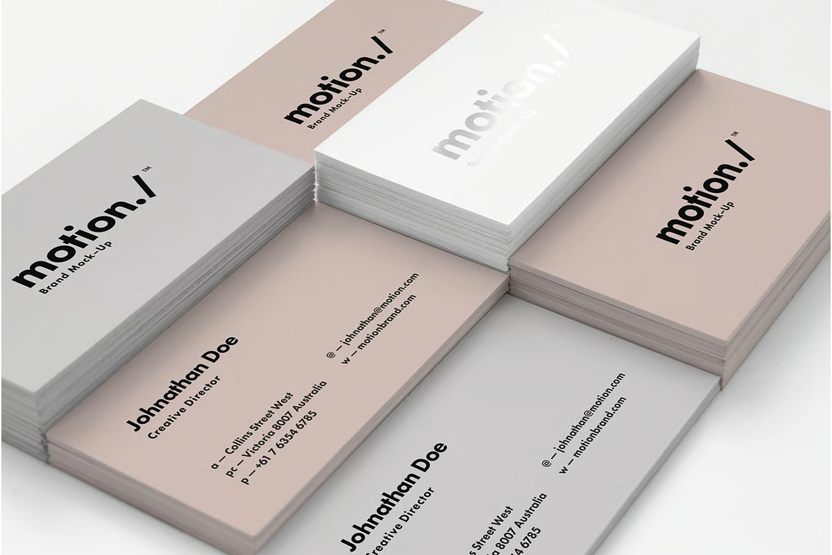 Motion Branding Print Pack Mockup, an Advertising Mockup by zippypixelstudio (Photo 6 of 9)