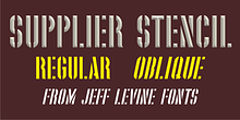 Supplier Stencil JNL