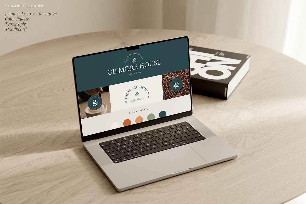 F&B Brand Board, a Branding & Logo Template by Creatif Foundry (Photo 4 of 6)