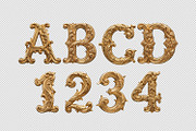 Golden Rococo Font, a Serif Font by Handmadefont (Thumbnail 14 of 15)