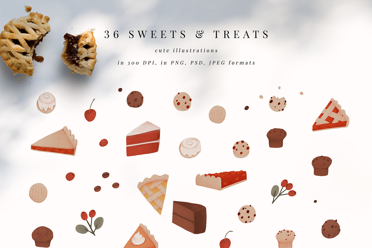 Books & coffee - cute hand drawn set, an Education Illustration by Cute Atelier (Photo 12 of 14)