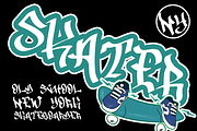 Drone Spray a Funky Graffiti Style, a Blackletter Font by Haksen (Thumbnail 5 of 8)