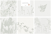 Watercolor floral paper collection, a Texture Graphic by Anna Sokol (Thumbnail 4 of 9)