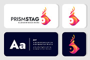 Modern Gradient Deer Colorful Logo, a Branding & Logo Template by Artnivora.Std (Thumbnail 4 of 5)