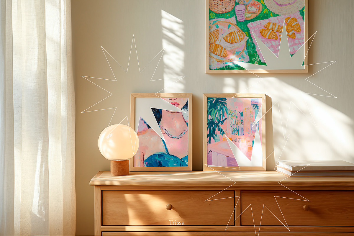 Simple interior. — 17 Frame mockup, a Household Mockup by Trissa (Photo 4 of 7)