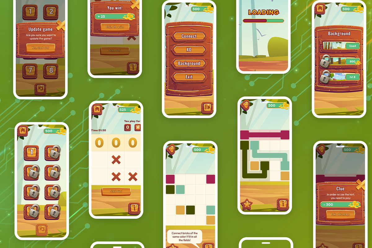 5 games ui, an App Template by Shoppie (Photo 5 of 6)