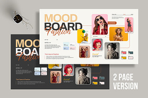 Fashion Mood Board Template