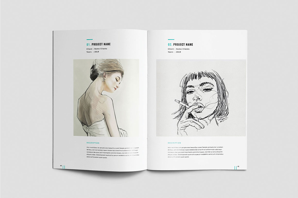 Graphic Design Portfolio, a Brochure Template by Occy Design (Photo 21 of 27)