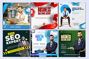 corporate social media post template, a Social Media Template by graphic bakers (Thumbnail 3 of 5)