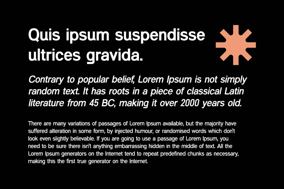 Foughten Round Sans Serif Font, a Sans Serif Font by UICreative (Photo 5 of 13)