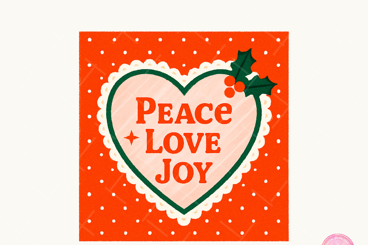 Christmas Quote PNG Bundle, an Illustration by CreationArt (Photo 9 of 20)