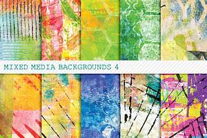 Mixed Media Backgrounds 4