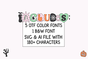 SPOOKY RANSOM Halloween Cut Out Font, a Handwritten Font by Blush Font Co. (Thumbnail 6 of 14)
