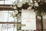 Wedding Welcome Sign Mockup PSD, a Product Mockup by McLittle Stock (Thumbnail 4 of 4)