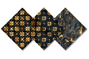 Gold Glam Seamless Velvet Pattern, a Pattern Graphic by Canvas Craft (Thumbnail 9 of 9)