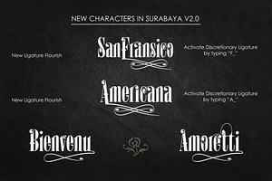 Surabaya Retroclassic Fonts