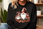 Sweet Chocolate Gnomes Clipart, an Illustration by DreamCafeArt (Thumbnail 3 of 7)