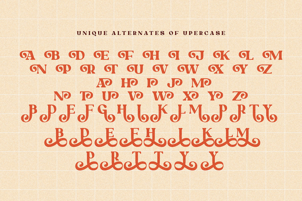 Melista | A Cute Display Retro Serif, a Sans Serif Font by Andrimada Creative (Photo 11 of 13)