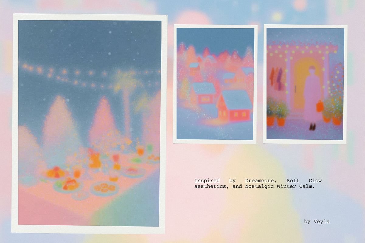 Snow Haze: 73 Dreamy Textures, a Background Graphic by Veyla (Photo 8 of 11)