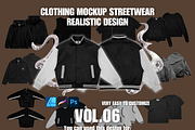 Clothing Mockup Realistic, a Hoody Mockup by NYCTHOPILIA STUDIO (Thumbnail 1 of 8)