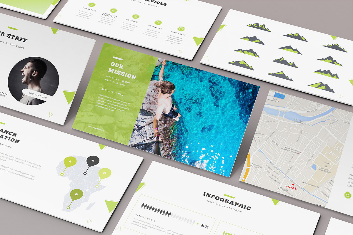 Adventure Shop Powerpoint Template, a Presentation Template by Incools Stokie (Photo 6 of 10)