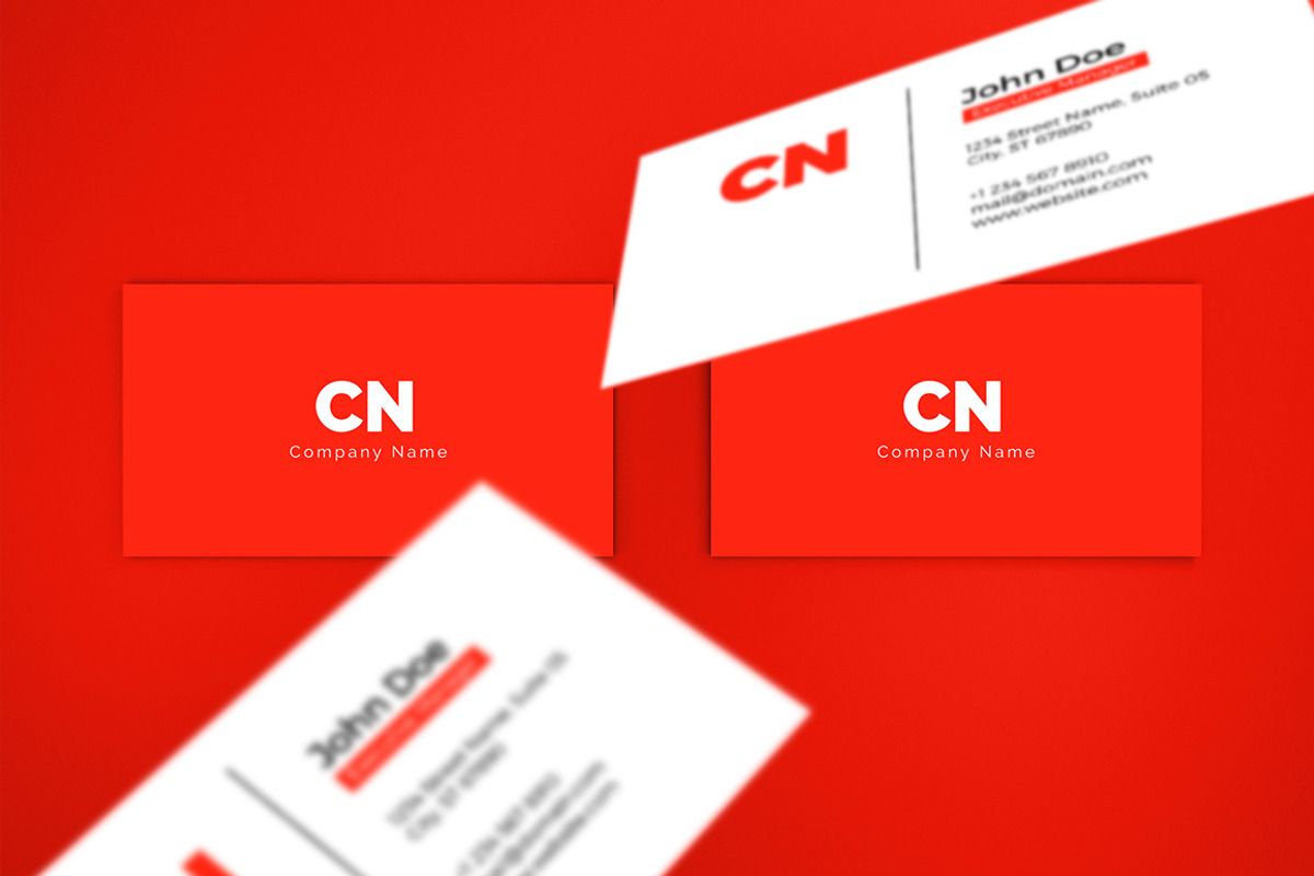 CN | Business Cards, a Business Card Template by Pixel Strawberry (Photo 3 of 6)